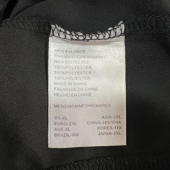 Kyle Busch M&M’s Racing Polo XL New Balance Nascar Team Shirt Black - Picture 7 of 11